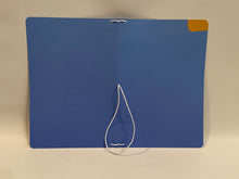 A5 Pink/Blue Custom Keeper Travelers Style Refillable Reversible Notebook Cover