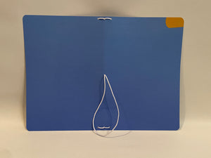 A5 Pink/Blue Custom Keeper Travelers Style Refillable Reversible Notebook Cover