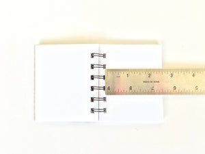 Spiral Bound ATC Notebook With Cardstock Pages