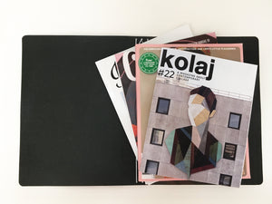 A4/Magazine Size Random Custom Keeper Travelers Style Refillable Reversible Notebook Cover