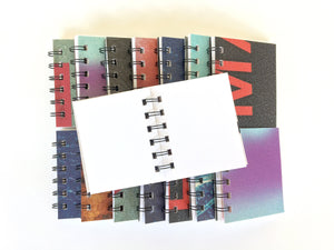 Spiral Bound ATC Notebook With Cardstock Pages