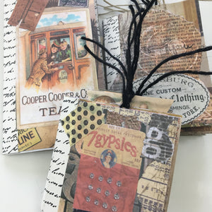 3 One-Sheet Mini Books and Collage Techniques Online Class