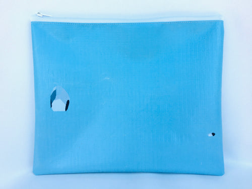 Billboard Vinyl Zipper Pouch
