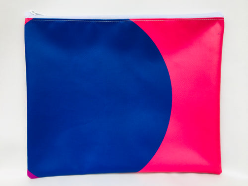 Billboard Vinyl Zipper Pouch