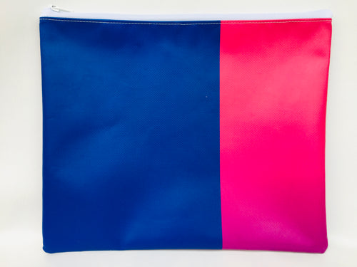 Billboard Vinyl Zipper Pouch
