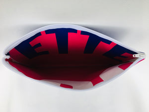 Billboard Vinyl Zipper Pouch