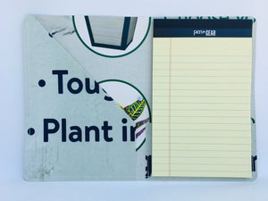 Billboard Vinyl Notepad Folio