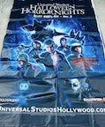 Universal Studios Hollywood Halloween Nights billboard featuring Stranger Things