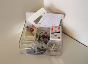 Destash: Mixed Media Muse Garden Assemblage Kit 45+ Pieces