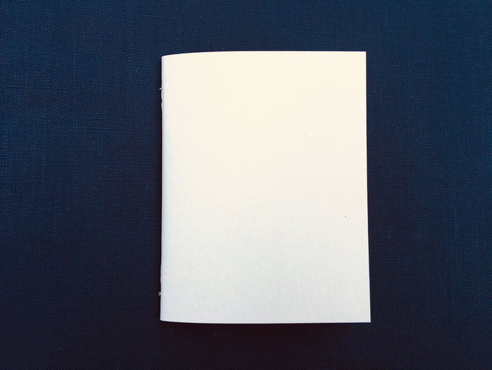A6/JR Text Weight Blank Bound Notebook Insert with SuedeTex® Covers