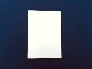 A5 Text Weight Blank Bound Notebook Insert with SuedeTex® Covers