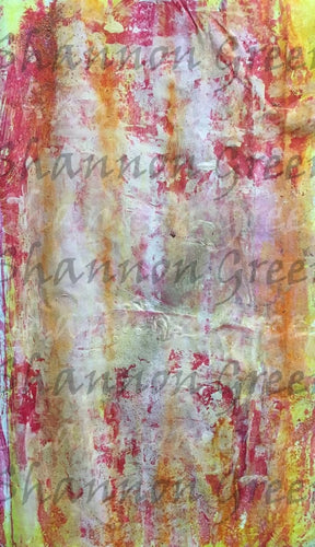 Saltwater Taffy-Digital Download from Hand Painted/Drawn Papers/Journal Pages