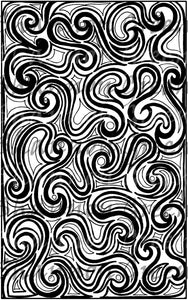 Doodle 5-Digital Download from Hand Painted/Drawn Papers/Journal Pages
