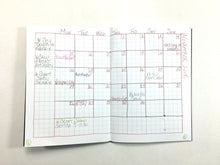 A5 Text Weight Grid Bound Notebook Insert with SuedeTex® Covers